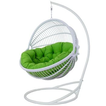 Кресло кокон Ариэль Белый