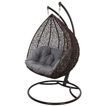 Кресло кокон Дабл Коричневый