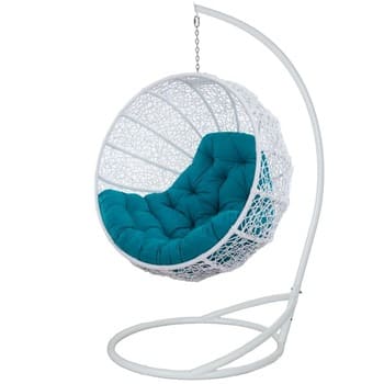 Кресло кокон Фиеста Белый