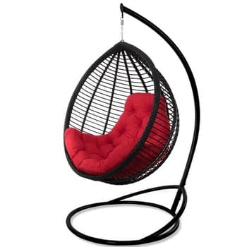 Кресло кокон Кит Черный