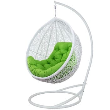 Кресло кокон Веста Белый