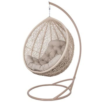 Кресло кокон Веста Бежевый