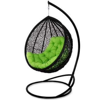 Кресло кокон Веста Черный